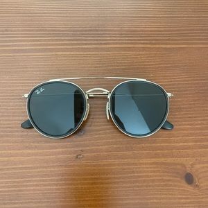 Ray Ban Round Double Bridge Sunglasses